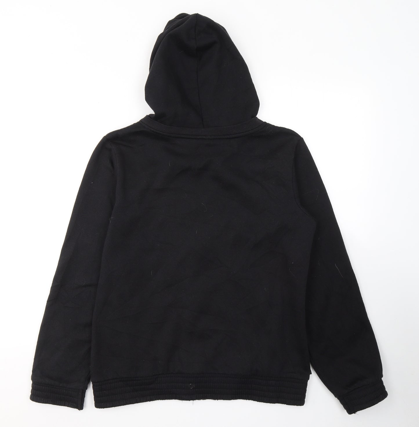 LA Gear Womens Black  Polyester Full Zip Sweatshirt Size 12  Zip