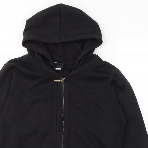 LA Gear Womens Black  Polyester Full Zip Sweatshirt Size 12  Zip