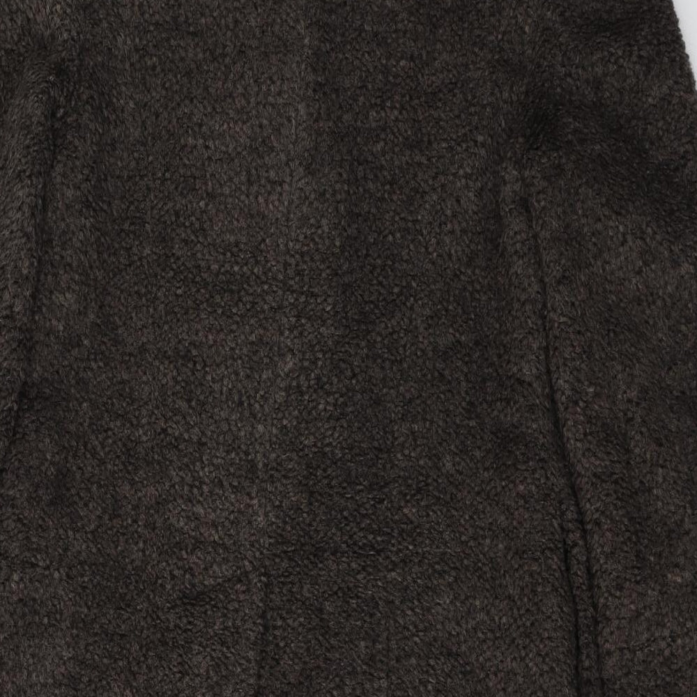 Kaliko Womens Brown   Parka Coat Size 8  Buckle