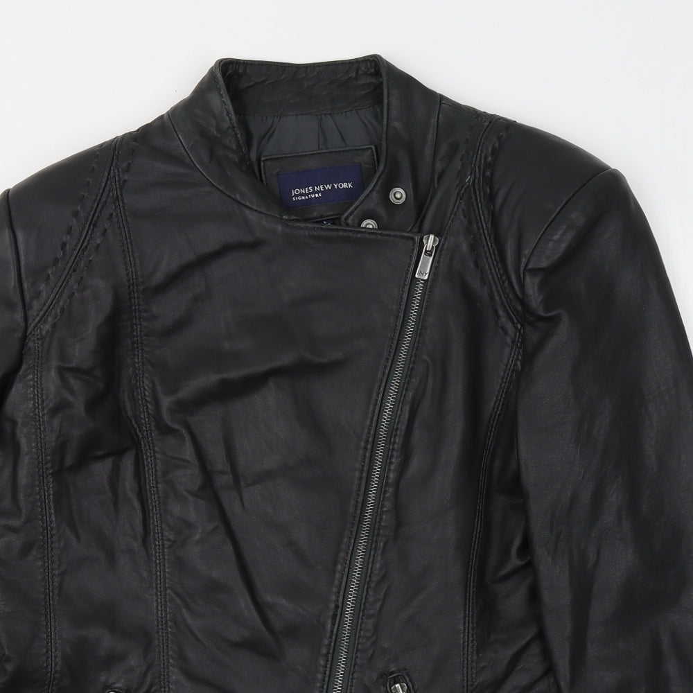 Jones New York Womens Black   Jacket  Size L  Zip