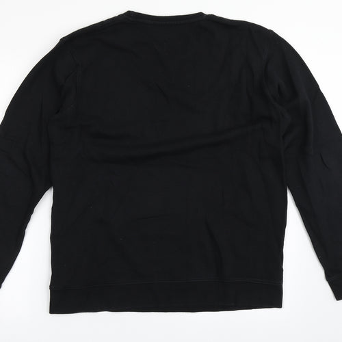 Twisted Soul Mens Black  Cotton Pullover Sweatshirt Size M   - East Side