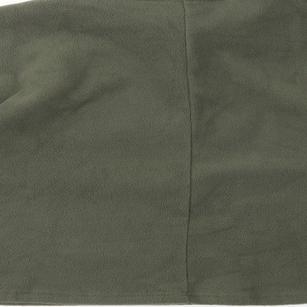 SheIn Womens Green  Polyester Pullover Sweatshirt Size L  Zip