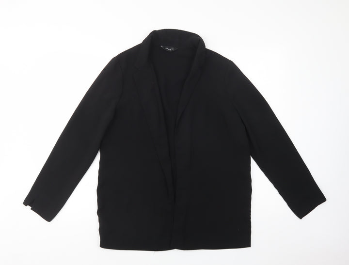 New Look Womens Black Jacket Blazer Size 12