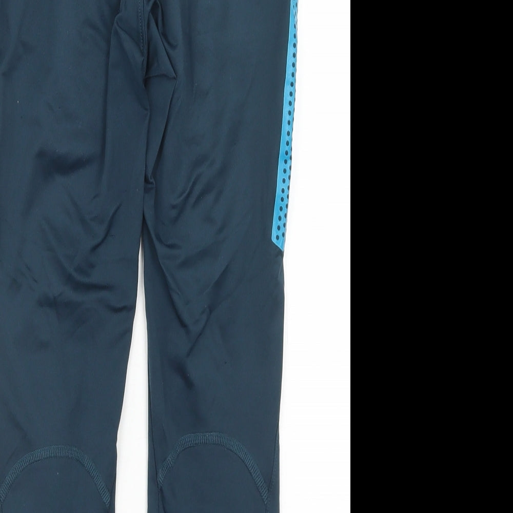 Nike Boys Blue  Polyester Jogger Trousers Size 8-9 Years  Regular Drawstring - Neymar