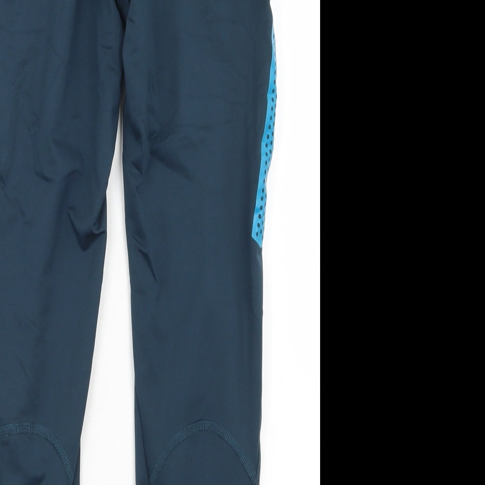 Nike Boys Blue  Polyester Jogger Trousers Size 10-11 Years  Regular Drawstring - Neymar