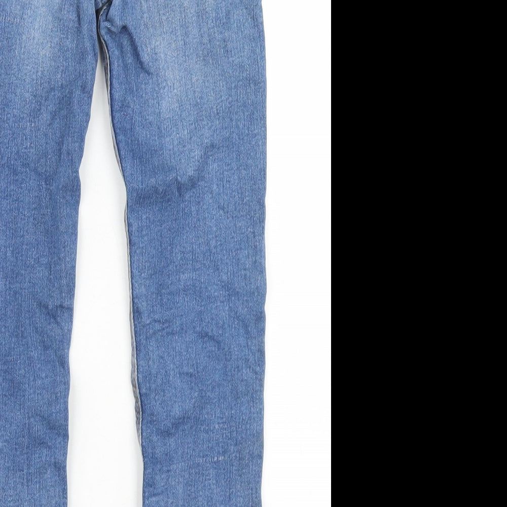 Matalan Girls Blue  Cotton Skinny Jeans Size 8 Years  Regular