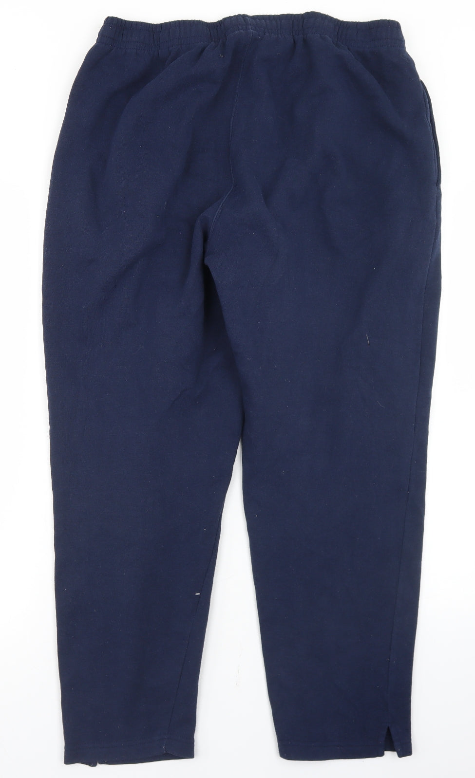 NY Sports Mens Blue  Polyacrylate Fibre Jogger Trousers Size M L26 in Regular