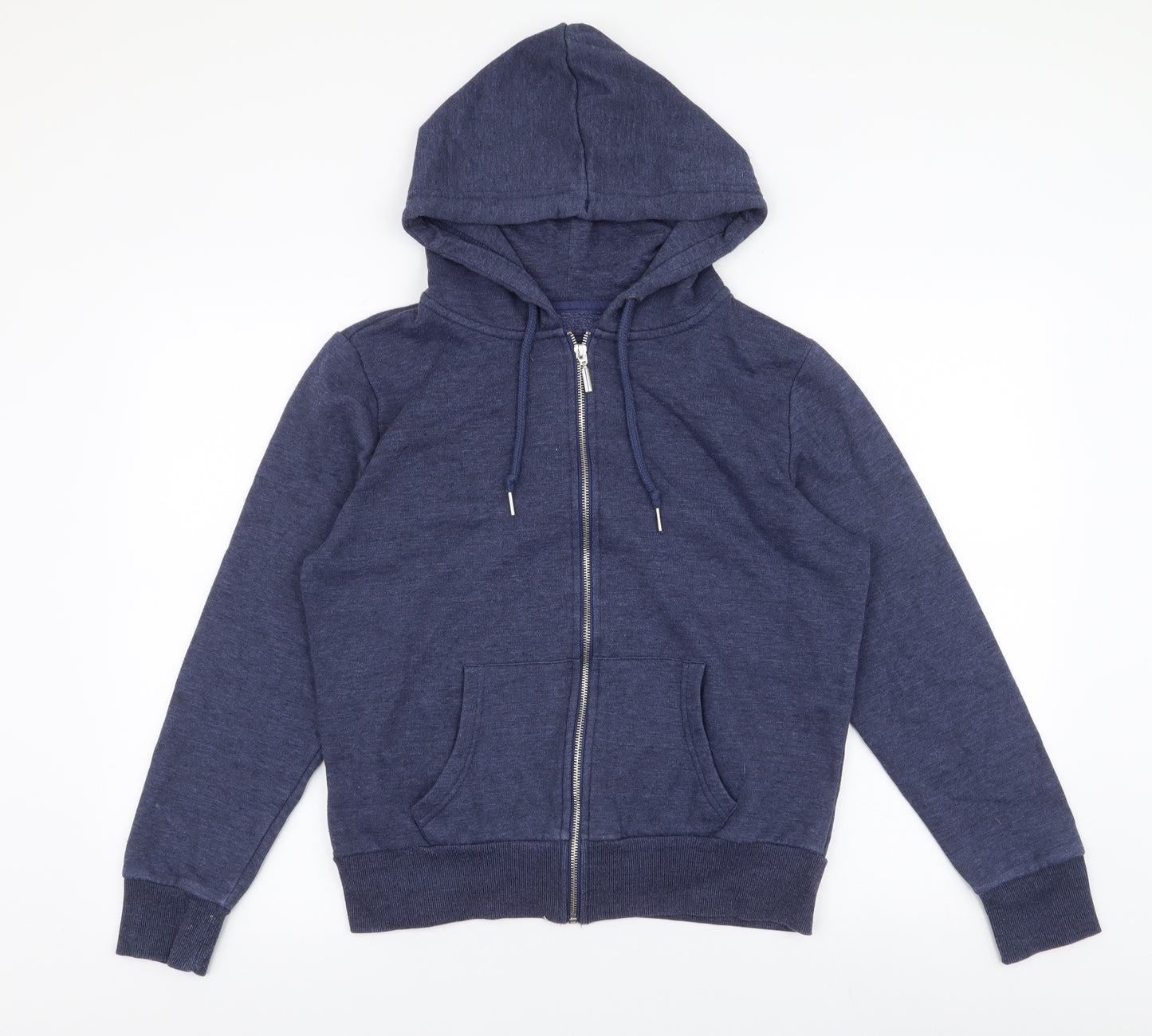 Atmosphere Womens Blue  Polyester Full Zip Hoodie Size 14  Zip