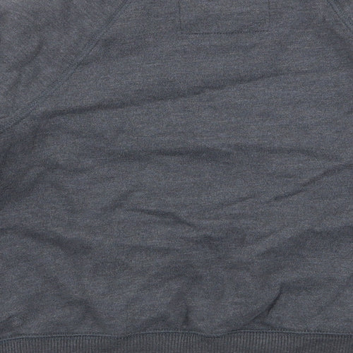 NEXT Boys Grey  Cotton Pullover Sweatshirt Size 7 Years  Pullover - Cool Story Santa, Christmas