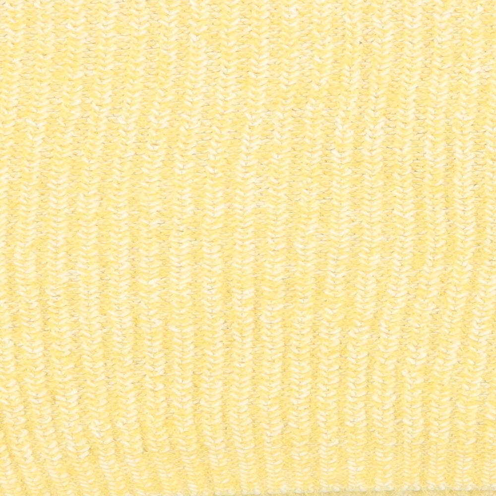 New Look Womens Yellow Round Neck  Acrylic Pullover Jumper Size M