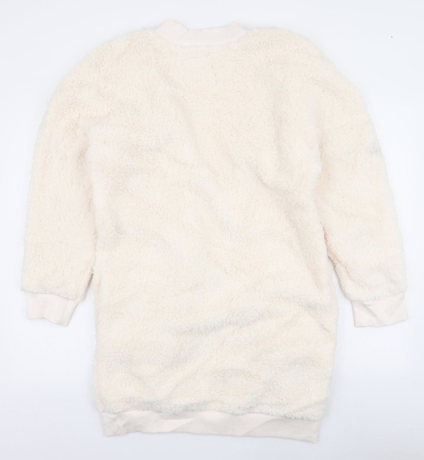 Preworn Womens Ivory  Polyester Top  Size S   - Cardigan