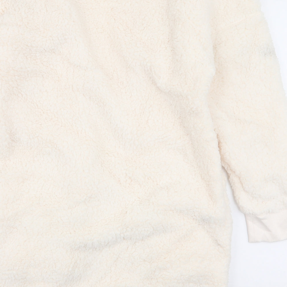 Preworn Womens Ivory  Polyester Top  Size S   - Cardigan
