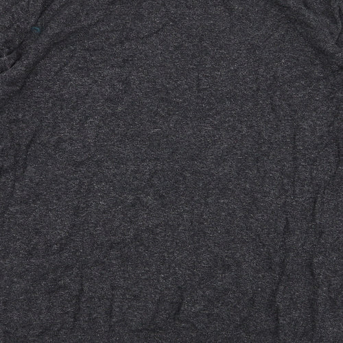 H&M Mens Grey  Cotton Pullover Sweatshirt Size L