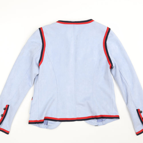Chic & Jeune Womens Blue   Jacket  Size XL