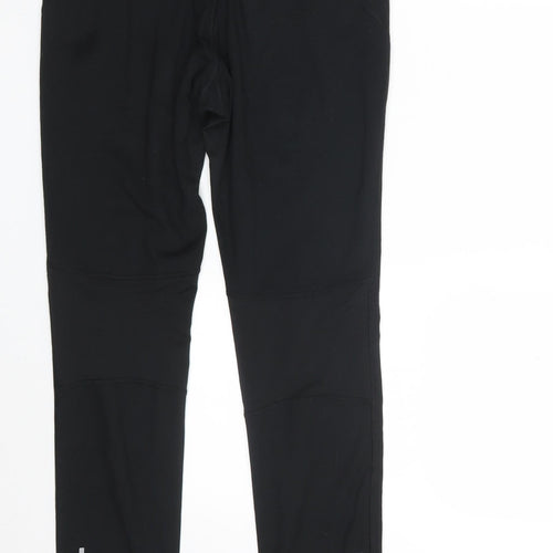 Nike Womens Black  Polyester Compression Leggings Size M L27 in Athletic