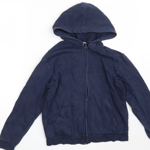 H&M Womens Blue   Jacket  Size M  Zip