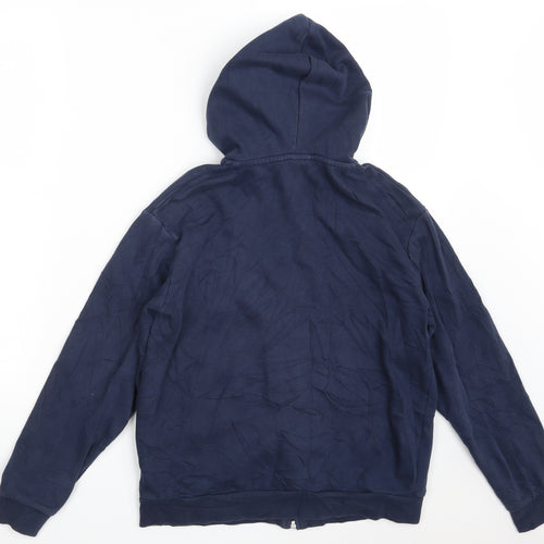 H&M Womens Blue   Jacket  Size M  Zip