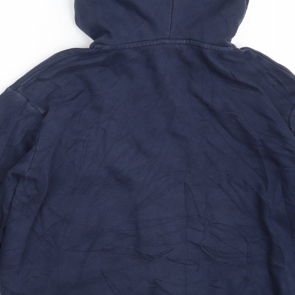 H&M Womens Blue   Jacket  Size M  Zip