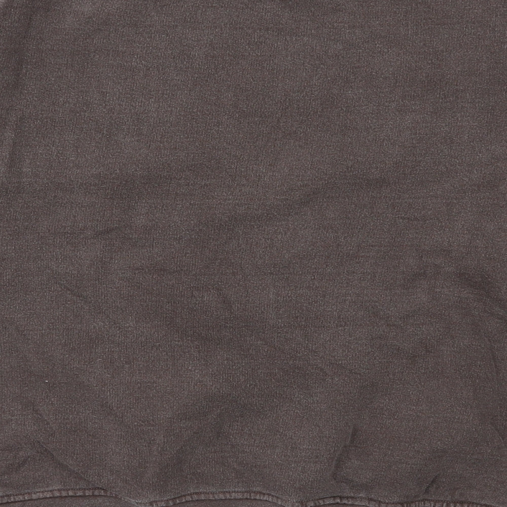PRETTYLITTLETHING Womens Brown  Polyester Pullover Sweatshirt Size M  Pullover