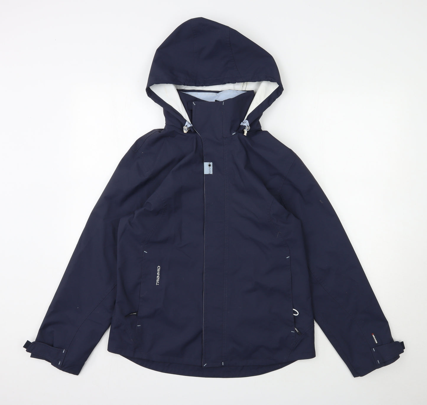 Tribord  Womens Blue   Anorak Coat Size M  Zip