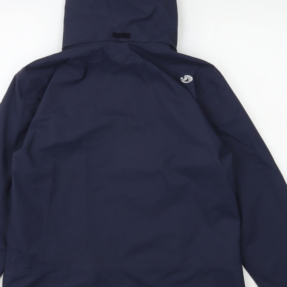 Tribord  Womens Blue   Anorak Coat Size M  Zip