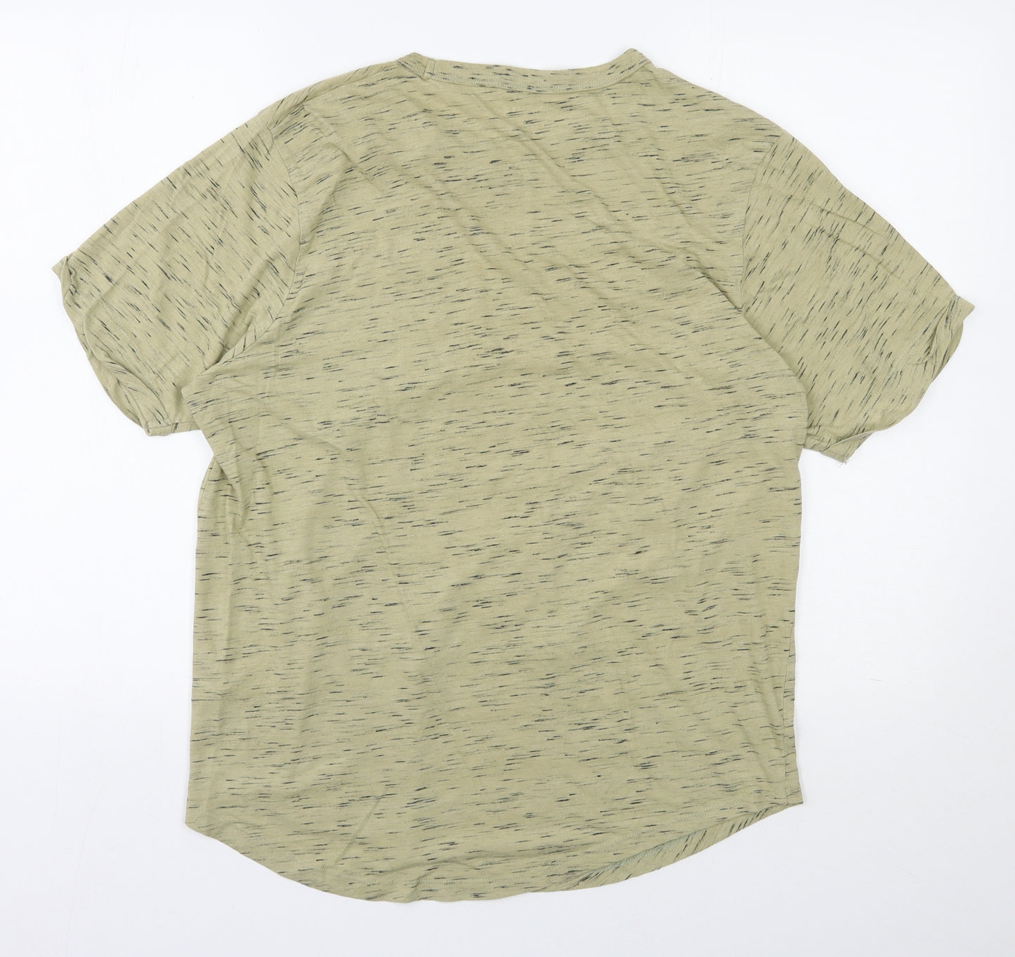 Primark Mens Green  Cotton  T-Shirt Size XL Round Neck