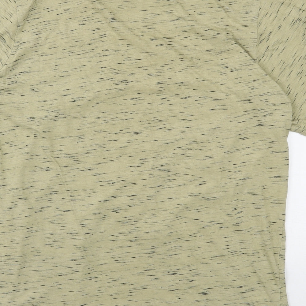 Primark Mens Green  Cotton  T-Shirt Size XL Round Neck