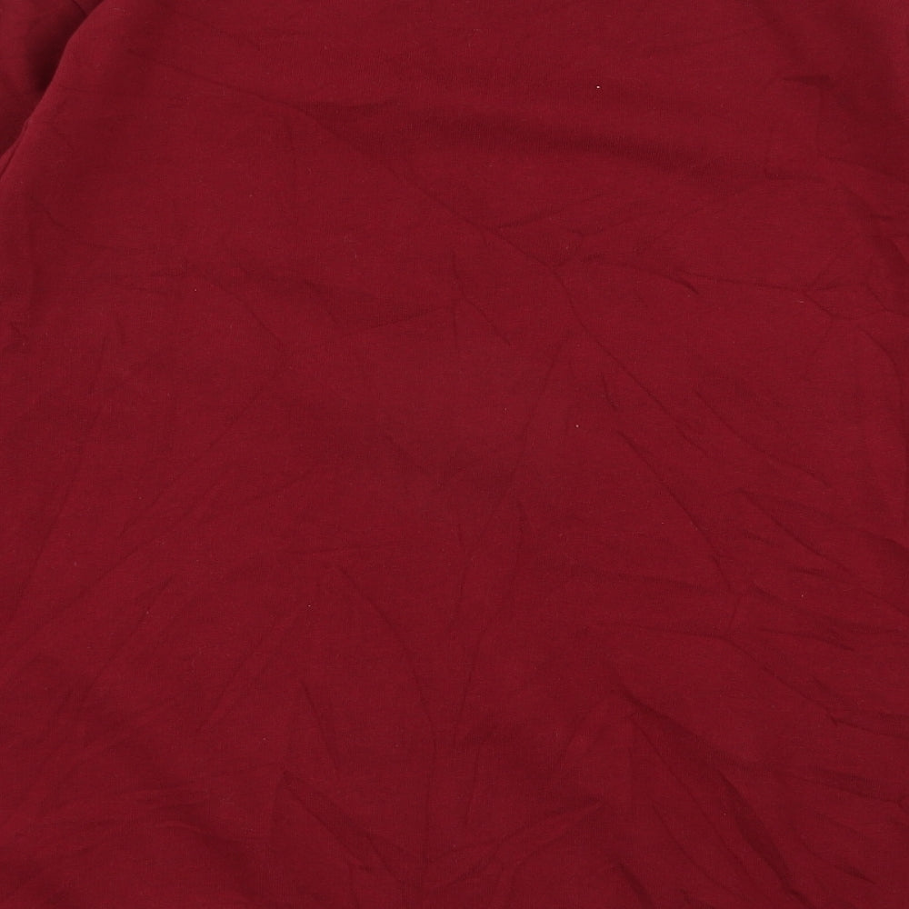 Primark Womens Red  Cotton Pullover Sweatshirt Size 14  Pullover - Disney, Winnie the Pooh