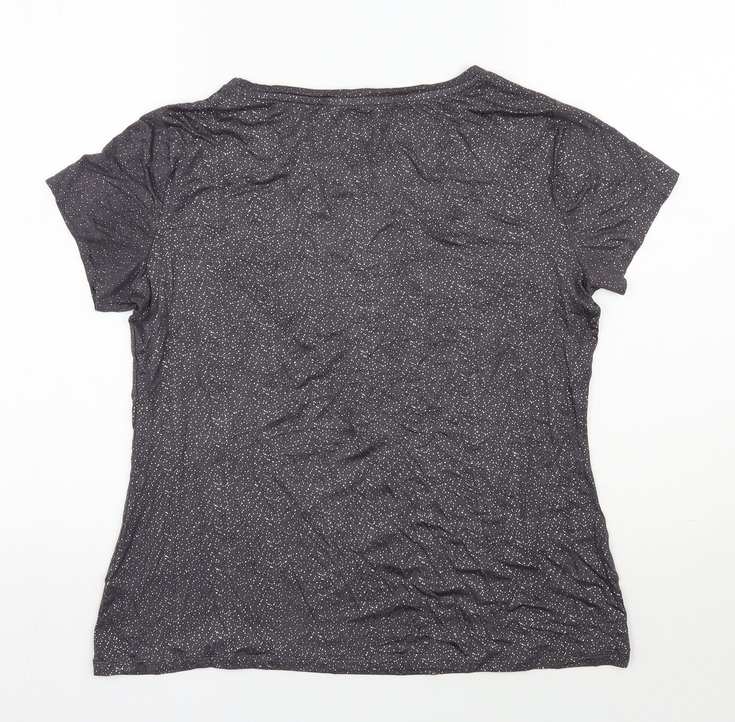 Marks and Spencer Womens Grey  Viscose Top Pyjama Top Size 16