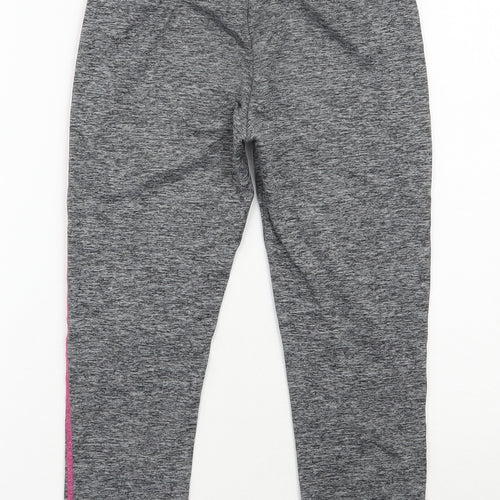 NEXT Girls Grey  Polyester Pedal Pusher Trousers Size 8 Years  Regular Pullover