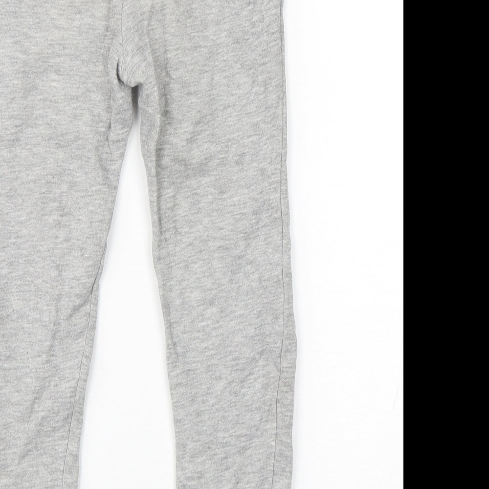 TU Boys Grey  Cotton Sweatpants Trousers Size 6 Years  Regular Drawstring