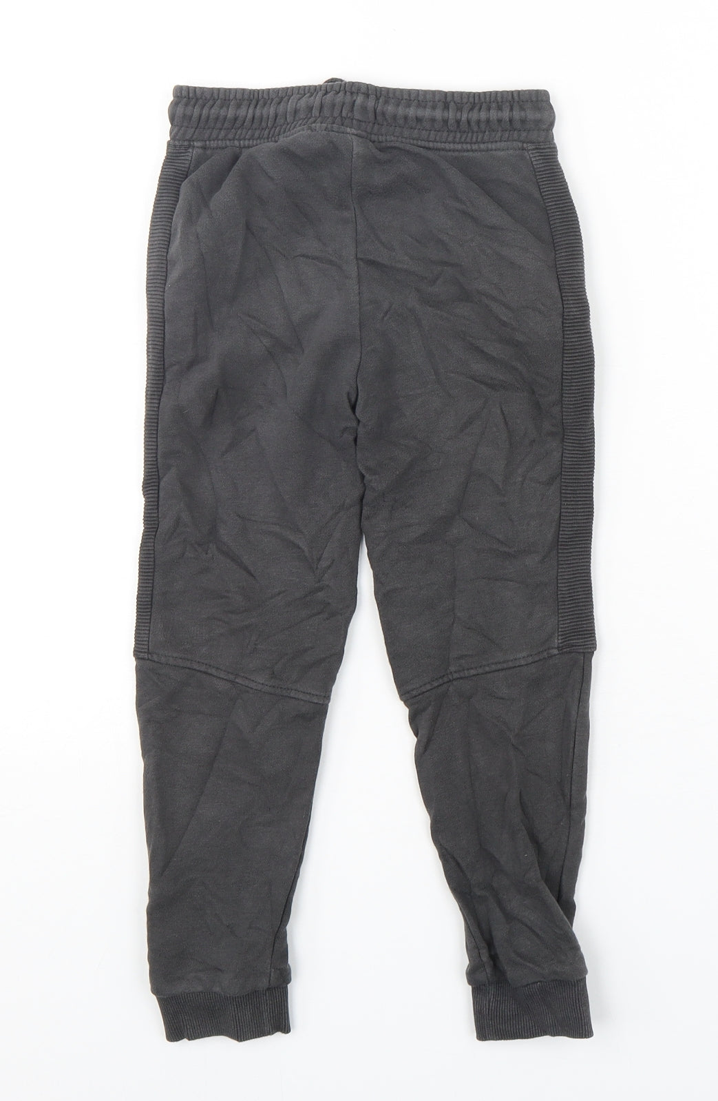 TU Boys Grey  Cotton Sweatpants Trousers Size 6 Years  Regular Drawstring