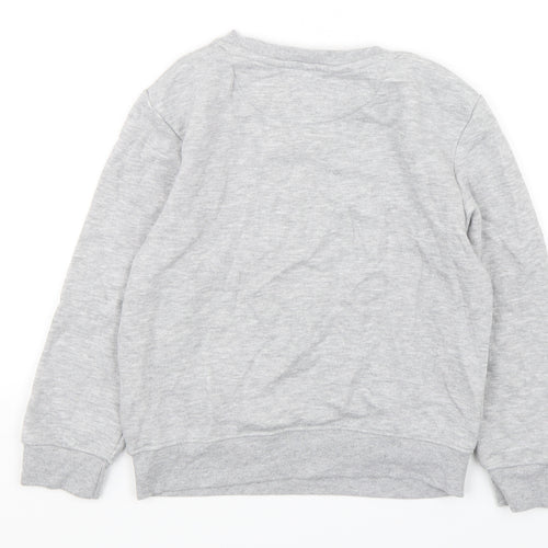 Primark Boys Grey  Cotton Pullover Sweatshirt Size 9-10 Years  Pullover - Los Angeles
