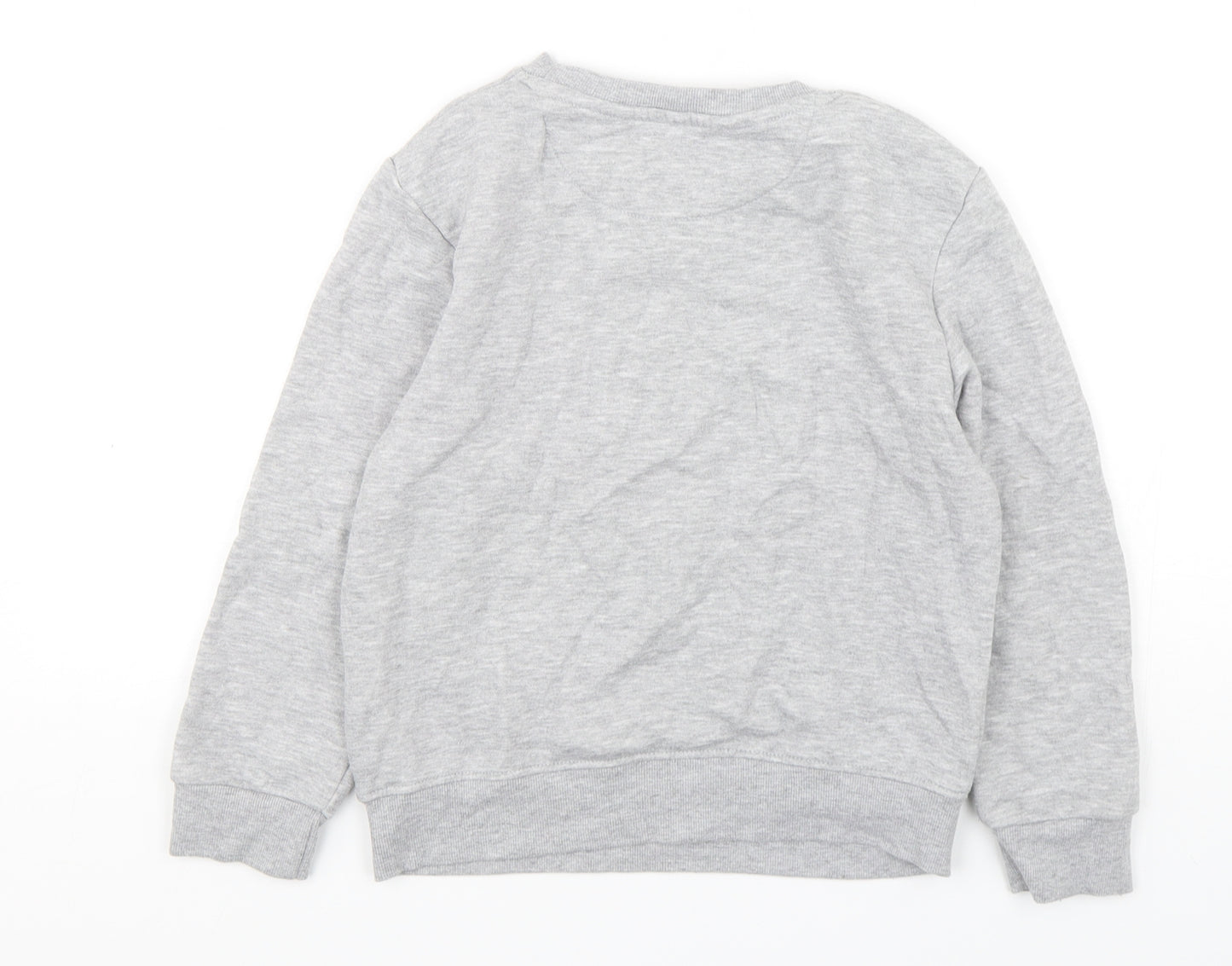 Primark Boys Grey  Cotton Pullover Sweatshirt Size 9-10 Years  Pullover - Los Angeles