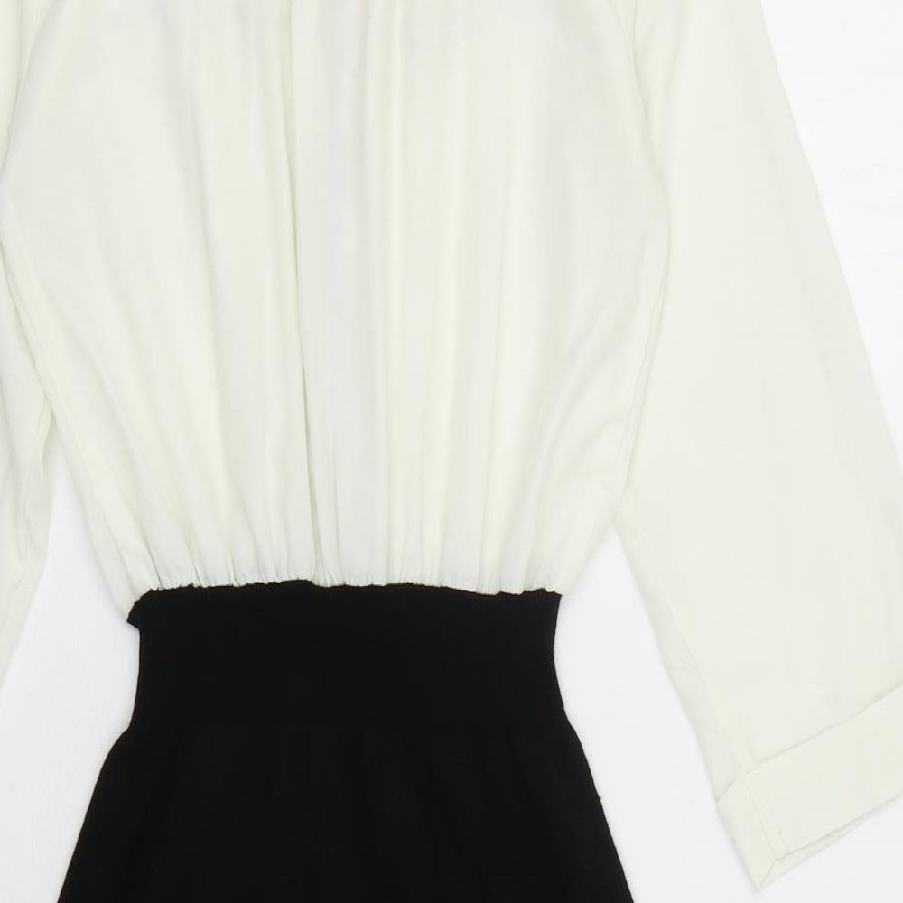 NEXT Womens Multicoloured  Viscose Pencil Dress  Size 10  Round Neck Pullover