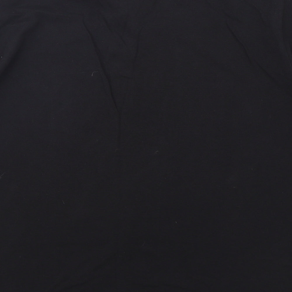 Originals  Mens Black  Cotton  Polo Size XL Collared Pullover