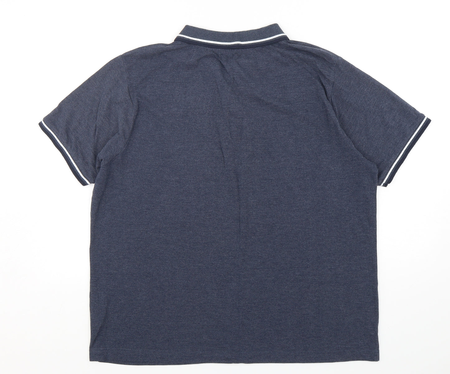 Originals Mens Blue  Cotton  Polo Size XL Collared Pullover
