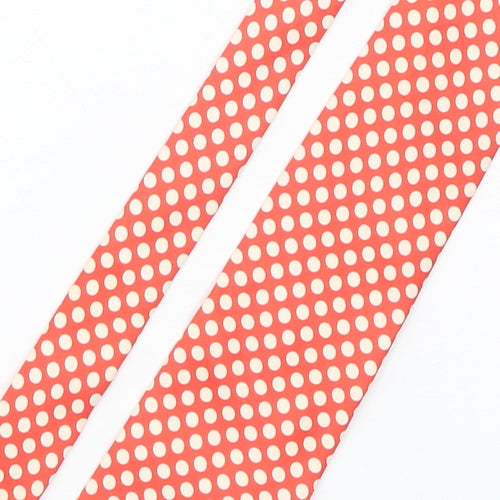 Preworn Mens Multicoloured Polka Dot Silk Pointed Tie One Size