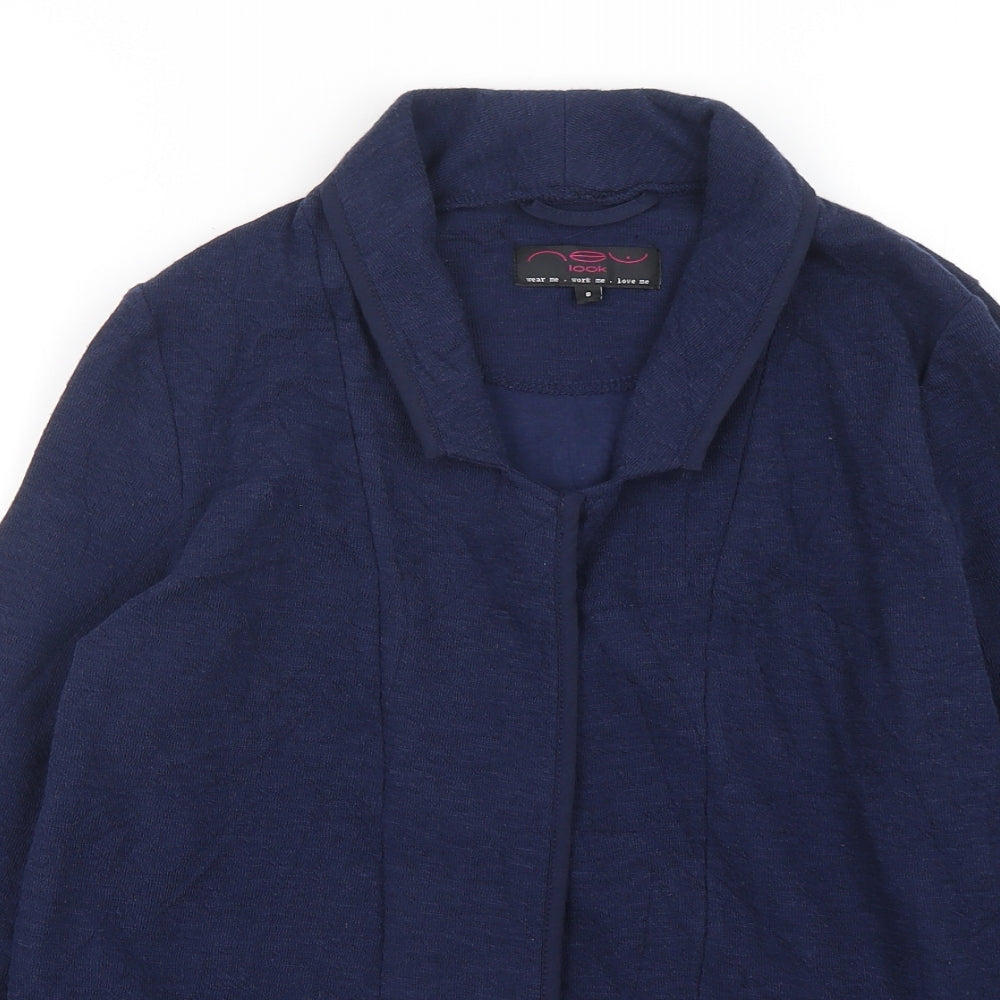 New Look Womens Blue   Jacket Blazer Size 8