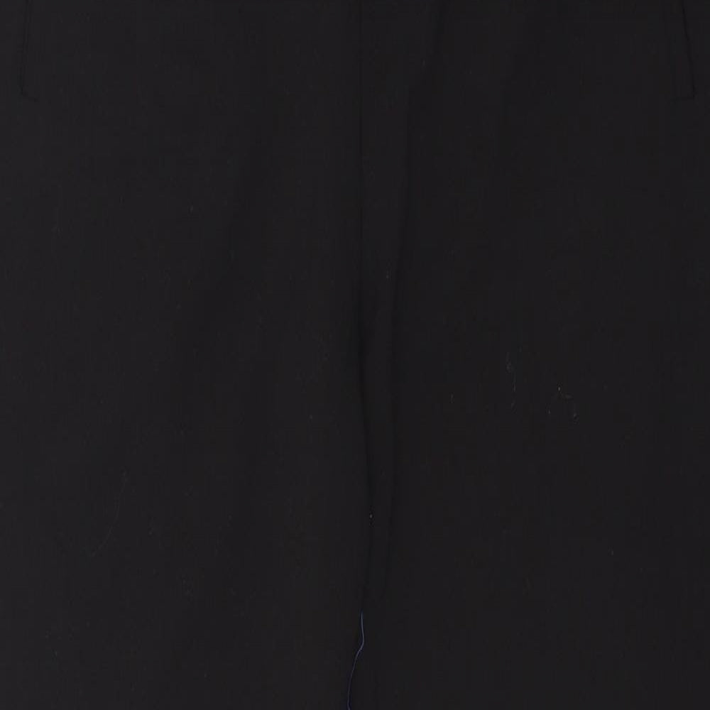 New Look Womens Black  Polyester Trousers  Size 12 L28 in Regular