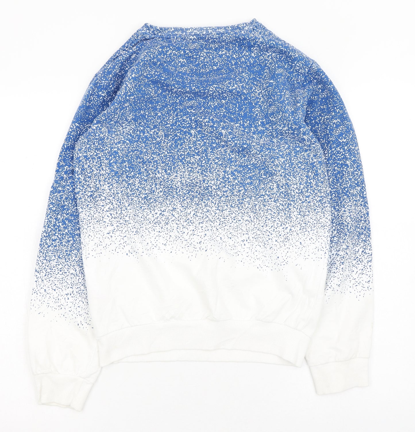Peacocks Boys Blue  Cotton Pullover Sweatshirt Size 13-14 Years  Pullover