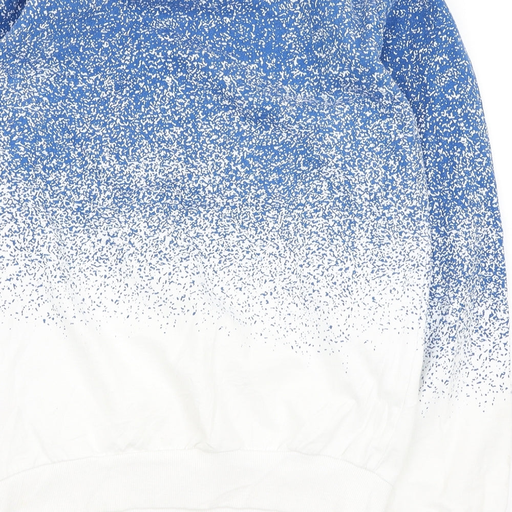 Peacocks Boys Blue  Cotton Pullover Sweatshirt Size 13-14 Years  Pullover