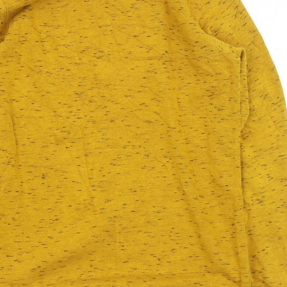 TU Boys Yellow  Cotton Pullover Sweatshirt Size 14 Years  Pullover - Dinosaur