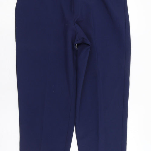 Saira of Manchester Womens Blue  Polyester Trousers  Size 16 L26 in Regular