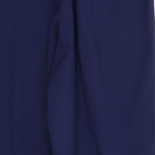 Saira of Manchester Womens Blue  Polyester Trousers  Size 16 L26 in Regular