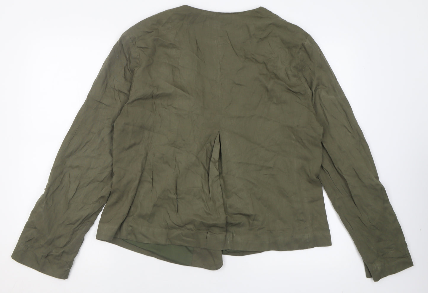 New London Womens Green   Jacket Blazer Size 18