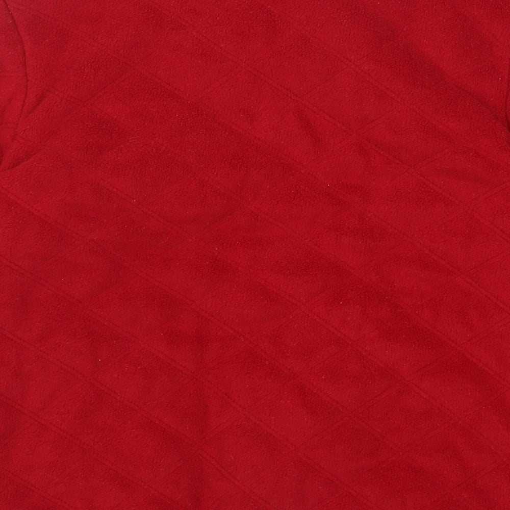 Casual Comfort Womens Red   Jacket  Size S  Zip