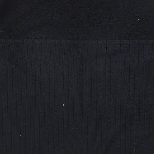 Espace Mens Black  Polyester Pullover Sweatshirt Size M