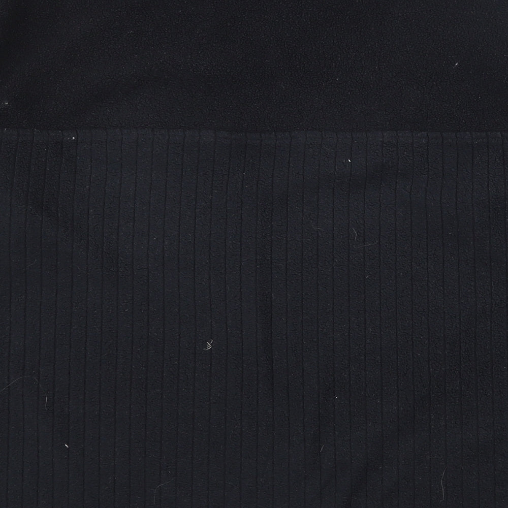 Espace Mens Black  Polyester Pullover Sweatshirt Size M