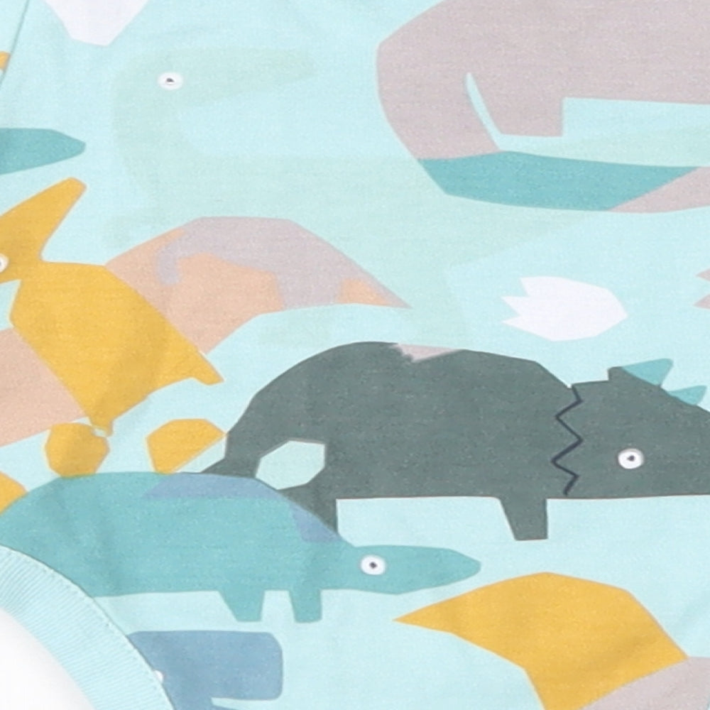 NEXT  Blue Geometric 100% Cotton Babygrow One-Piece Size Newborn